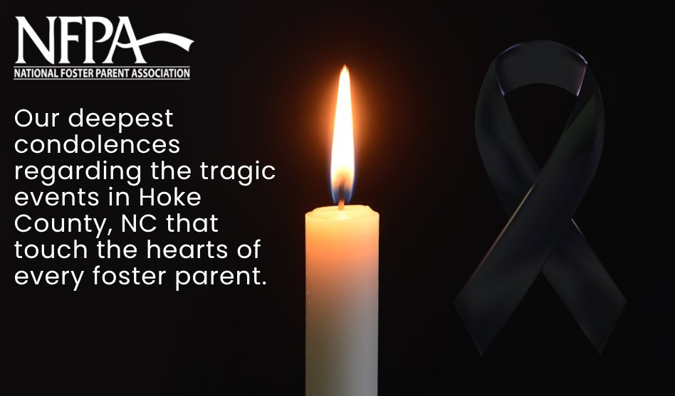 The National Foster Parent Association is deeply saddened by the reports of events in Hoke County, North Carolina that took the life of two foster parents and their 17 year old foster son.

Read our complete blog and view valuable resources here:

nfpaonline.org/the-importance…