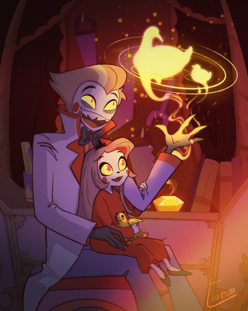 They fed us the good daddy/daughter stuff, love them so much and the steady progress they are making ❤️‍🩹
#HazbinHotel #HazbinHotelCharlie #HazbinHotelLucifer
