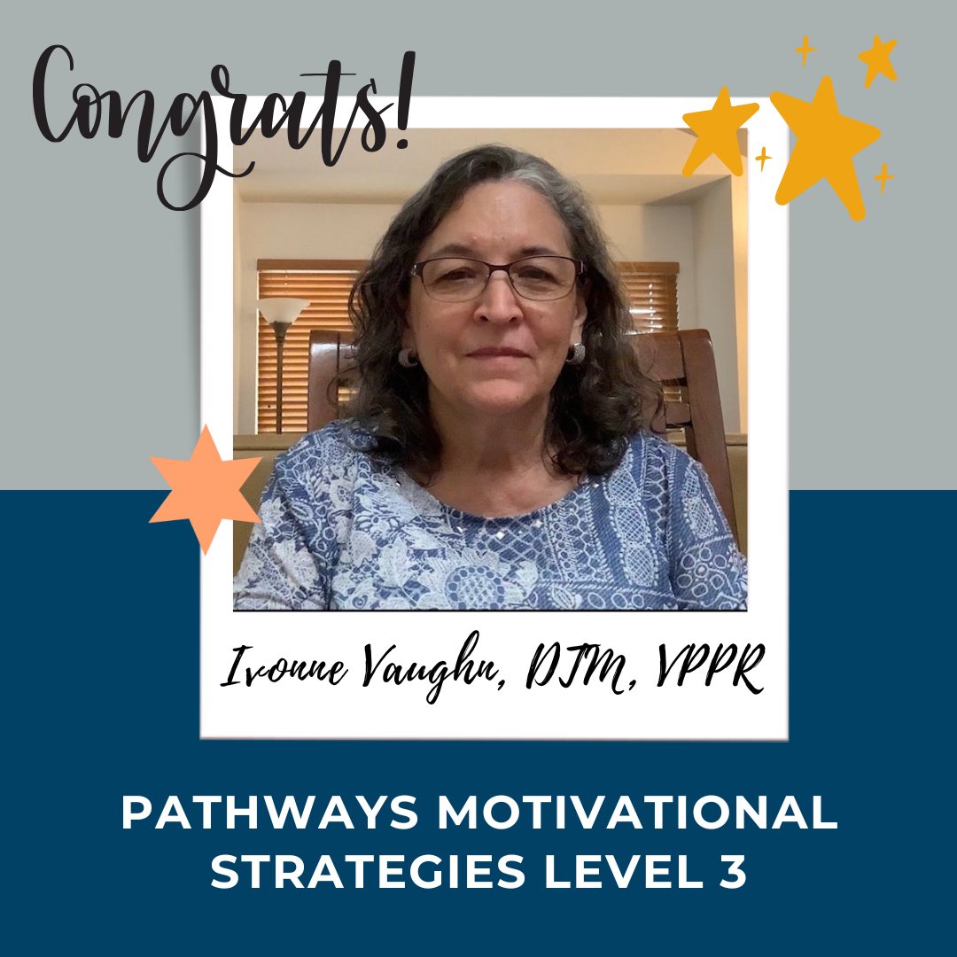 Centreville Toastmasters is excited to share Ivonne Vaughn, DTM, VPPR completed Pathways Motivational Strategies Level 3
 
centreville.toastmastersclubs.org