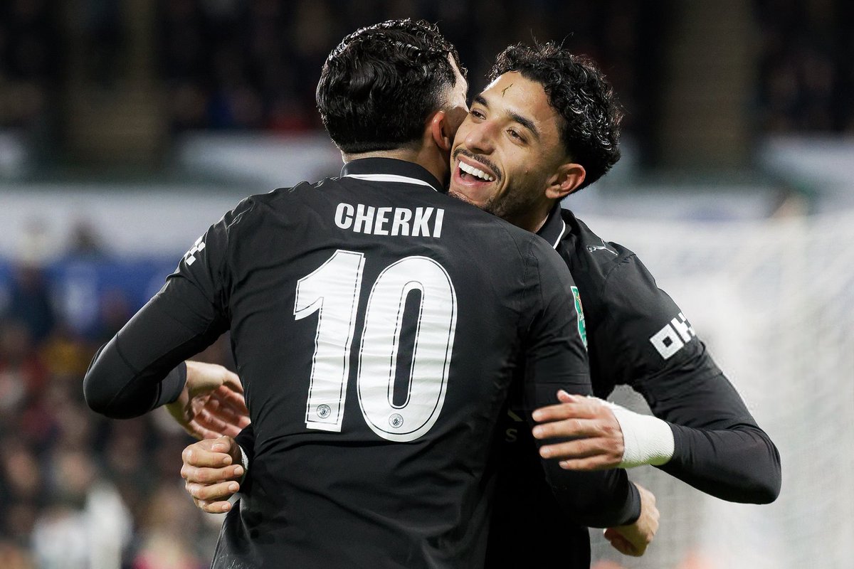 _gjr7's tweet image. - Cherki &amp;amp; Omar 🖤🫶🏼
#SWAMCI
#CarabaoCup