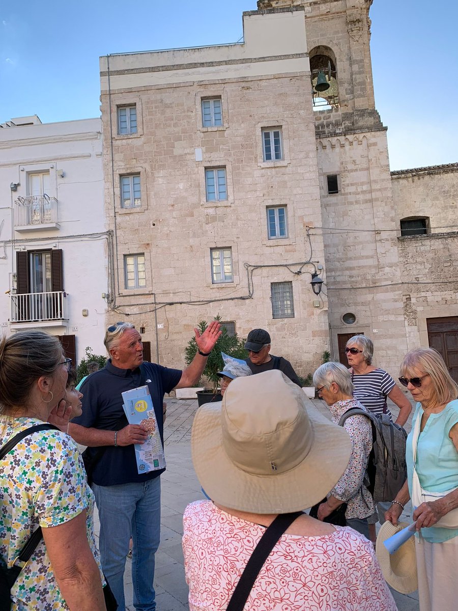 StAustellU3A's tweet image. Day one for our members who have travelled to Puglia, and a visit to Polignano a Mare and Monopoli. #u3a_uk #learnlaughlive #U3A #puglia #italy #holiday