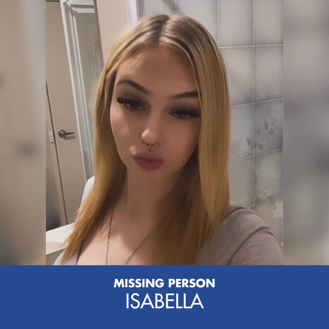 VictoriaPolice's tweet image. The 15-year-old was last heard from on 28 October. 

Police believe Isabella may be in the Mitchell and Mooroopna areas and are concerned for her welfare due to her age. 

📲 Wallan Police Station on (03) 5783 0400.