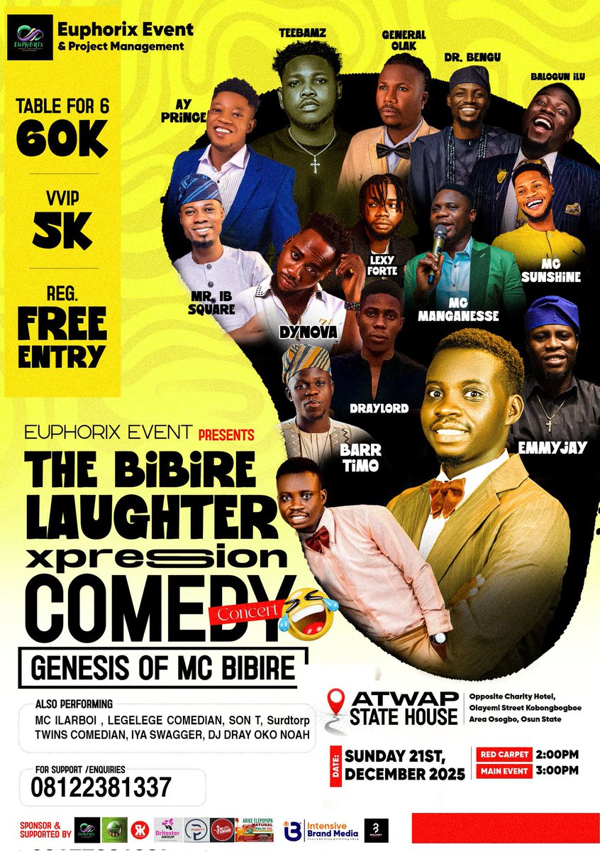 BibireSamuel's tweet photo. Good day @drinkbigi I am having my very first comedy concert and we would love to have you on board as a brand sponsor @drinkbigi 🙏🙏🙏🙏 https://t.co/5fHUzgCN9z