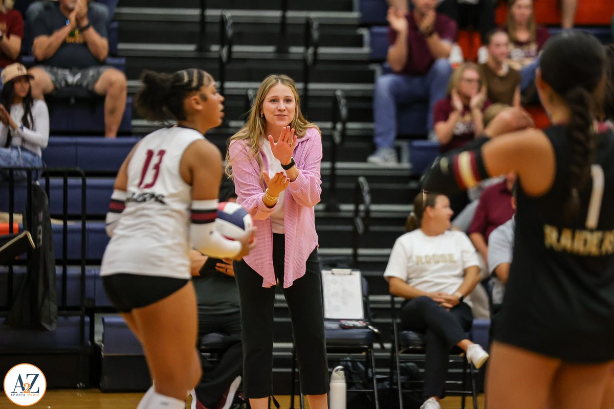 A2ZSportsMedia's tweet photo. @RouseRaidersVB get ready for their Bi-District matchup tomorrow. Find more photos from the season on https://t.co/pxpNgiu2jn @coachsgoode #ignisnovus https://t.co/ouFEPoHtON