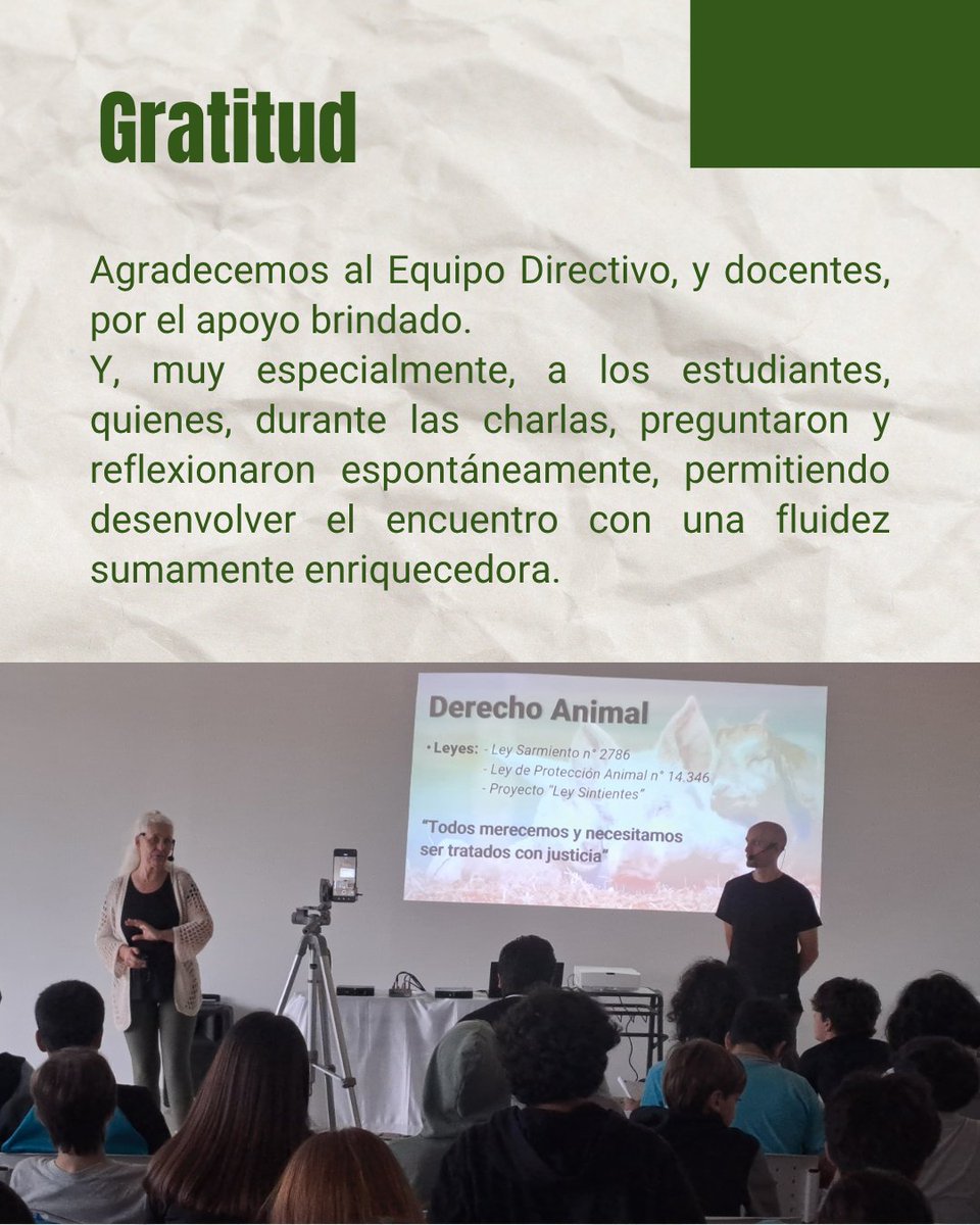 2 de 2

🗣 Ciclo de charlas “El Planeta Tierra Hoy: los santuarios y su asistencia a la vida planetaria”.
🐷🐮🐣🐴🐑

☀️ En la Escuela Experimental con Énfasis en TIC “PRoA La Falda”, en La Falda, Córdoba, Argentina. Los días viernes 24 y martes 28/10 

<a href="/ConSol_ONG/">Conciencia Solidaria ONG</a>