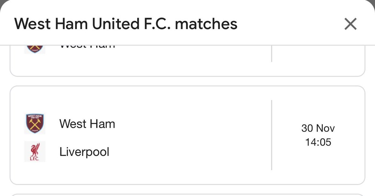 JoelSaffer's tweet image. Liverpool fans wondering ‘When will this terrible run of form end?!?’

Hard to say….. 🤔

#LFC #WHUFC #WHTID #COYI