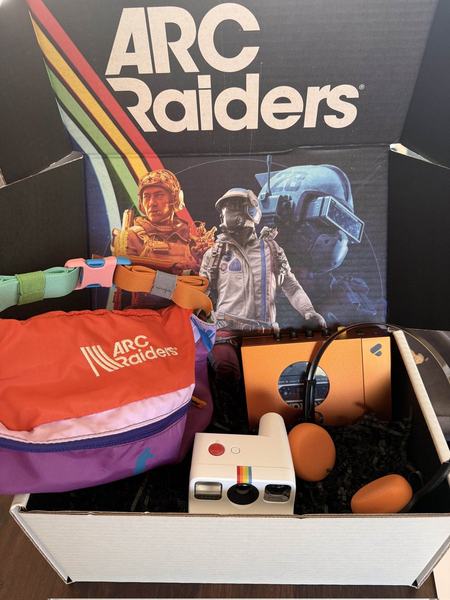 One of the coolest mailers I've ever received. Im actually so excited for #ArcRaiders. <a href="/ARCRaidersGame/">ARC Raiders</a>