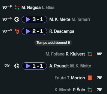meltcen's tweet photo. Les mêmes erreurs, toujours :

Rennes - OL : tu perds en sortant Fofana pour Kluivert.

OL - Toulouse : tu perds en sortant Šulc pour Tessmann.

PFC - OL : tu fais nul en sortant Moreira pour Hateboer.

Si rajouter un défenseur permettait de garder un score, ça se saurait. https://t.co/At4isT9IdN