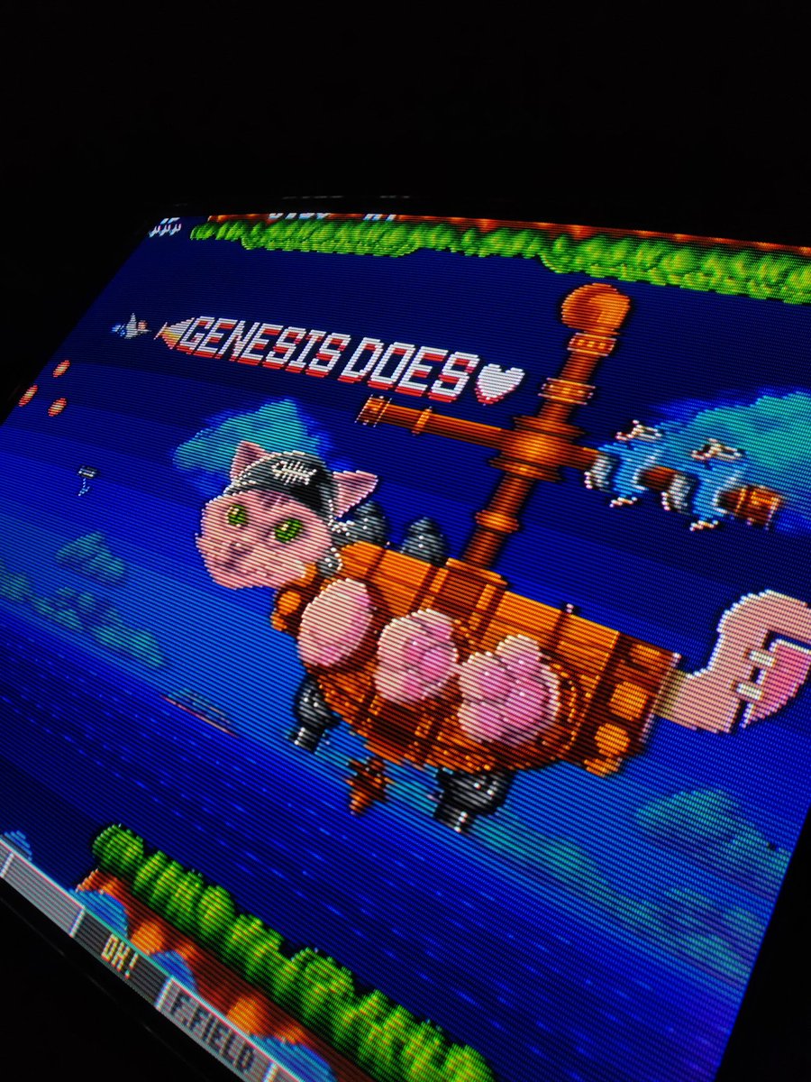 GabrielPyron's tweet image. Everything on pirate Island looks, sounds and plays amazing well on #megadrive #segagenesis 

Thank you @birt_shannon and @VTRCHIPMUSIC to make this #parodius one of the best   ever made