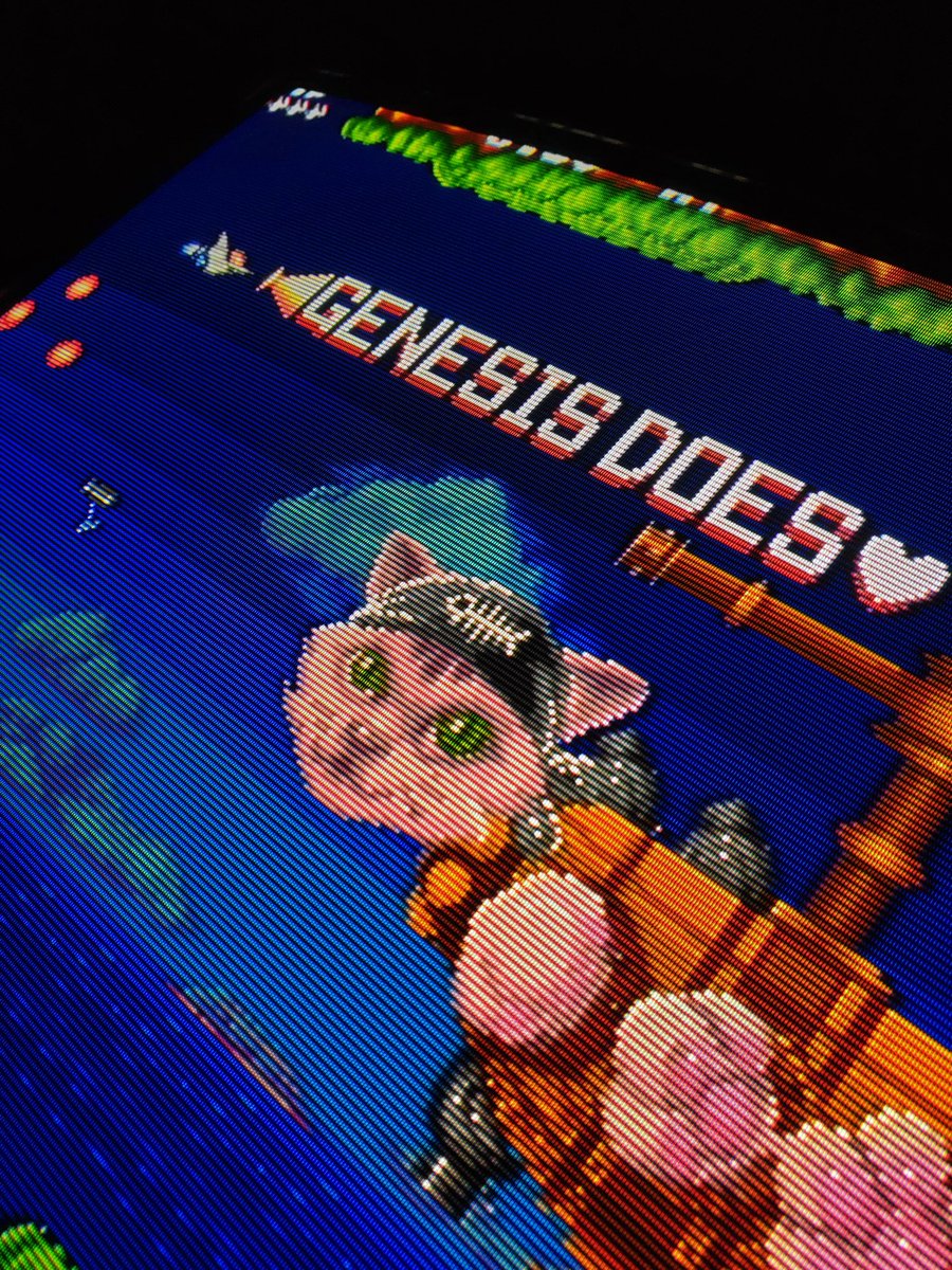 GabrielPyron's tweet image. Everything on pirate Island looks, sounds and plays amazing well on #megadrive #segagenesis 

Thank you @birt_shannon and @VTRCHIPMUSIC to make this #parodius one of the best   ever made