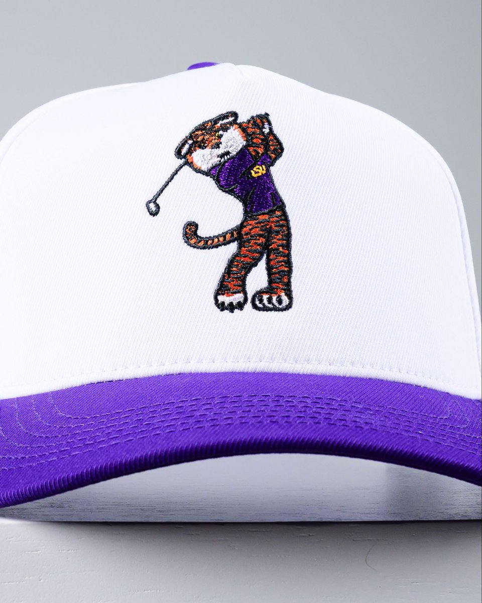 LSUWomensGolf's tweet photo. Tiger Golf Swag is Unmatched 🤩👀

2025-26 Swinging Mike Club items are in! Become a member today! 

🔗 https://t.co/LIRZb4b1oG https://t.co/pWMKEkhSVT