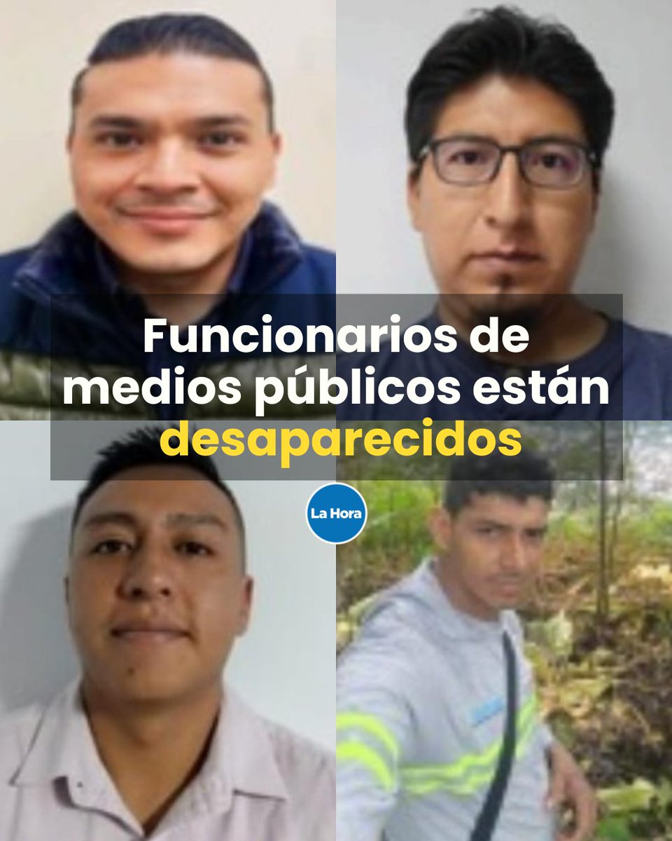 Cuatro funcionarios de medios públicos desaparecieron en la vía Jauneche, en Los Ríos, según conoció LA HORA, de manera extraoficial 🚨. Esto se sabe 👉 lhra.ec/LVydLQ7