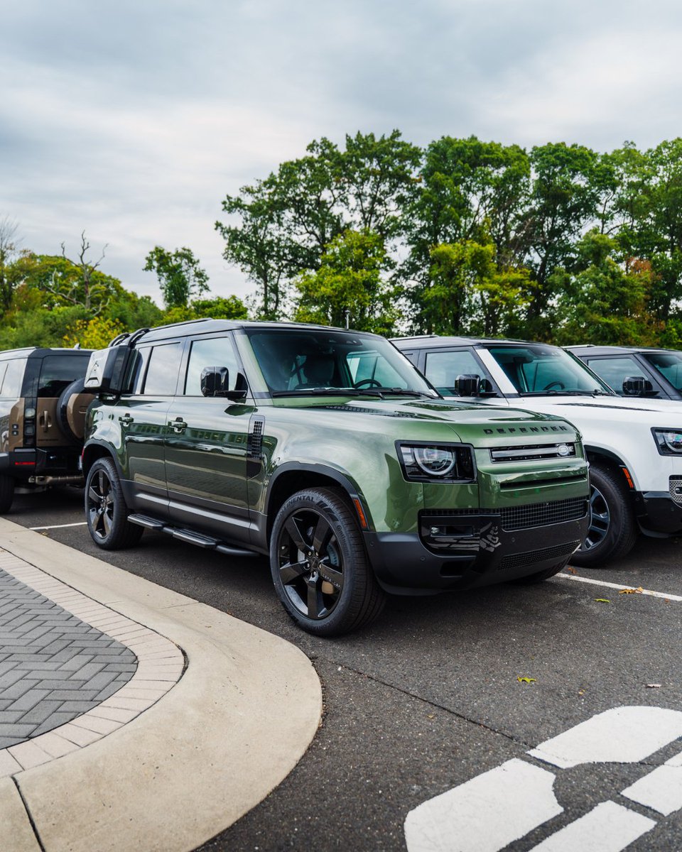 Step into adventure mode — your Defender is ready. Explore our lineup here at Land Rover Monmouth. #Defender