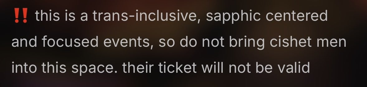 lesbisam's tweet image. Like I need every space I go to to have these guidelines