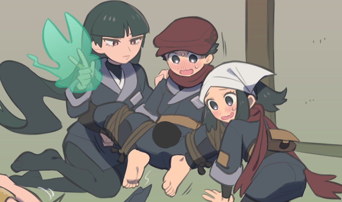 Commission🥄🧣🧣
ナツメ(※そっくりさん)&amp;ショウ×テル
2人がかりでテルくんをいじめるイラスト×3枚
(R-18)↓
baraag.net/@kinnni/115459…