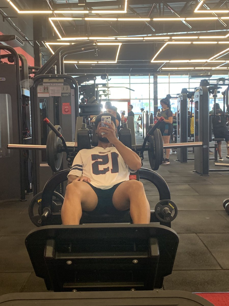 Hoje foi leg ✅