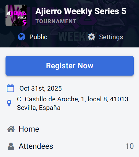 es OFICIAL ‼‼‼🔥🔥🔥🔥🔥🔥 somos la SEDE de TORNEOS más GRANDE de toda SEVILLA 🔥🔥🔥‼‼‼