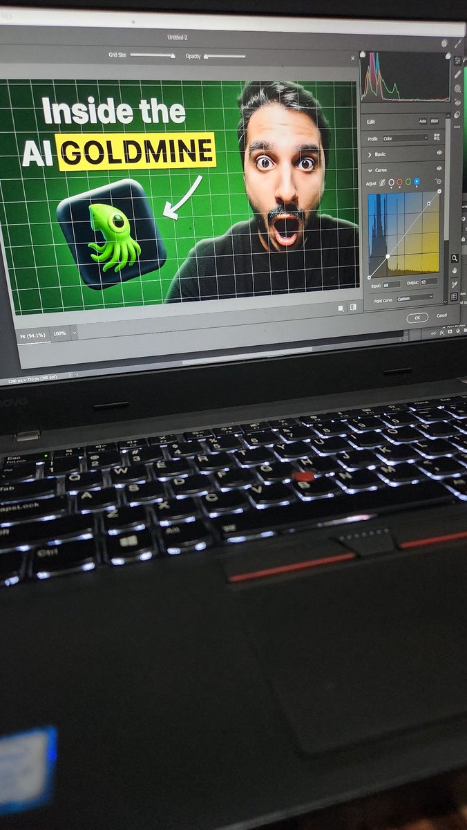 AyanDesignverse's tweet image. Always color grade in Camera Raw Filter after the design is done.
Trust me, it completely changes the vibe. Makes your thumbnail look cinematic and pro.