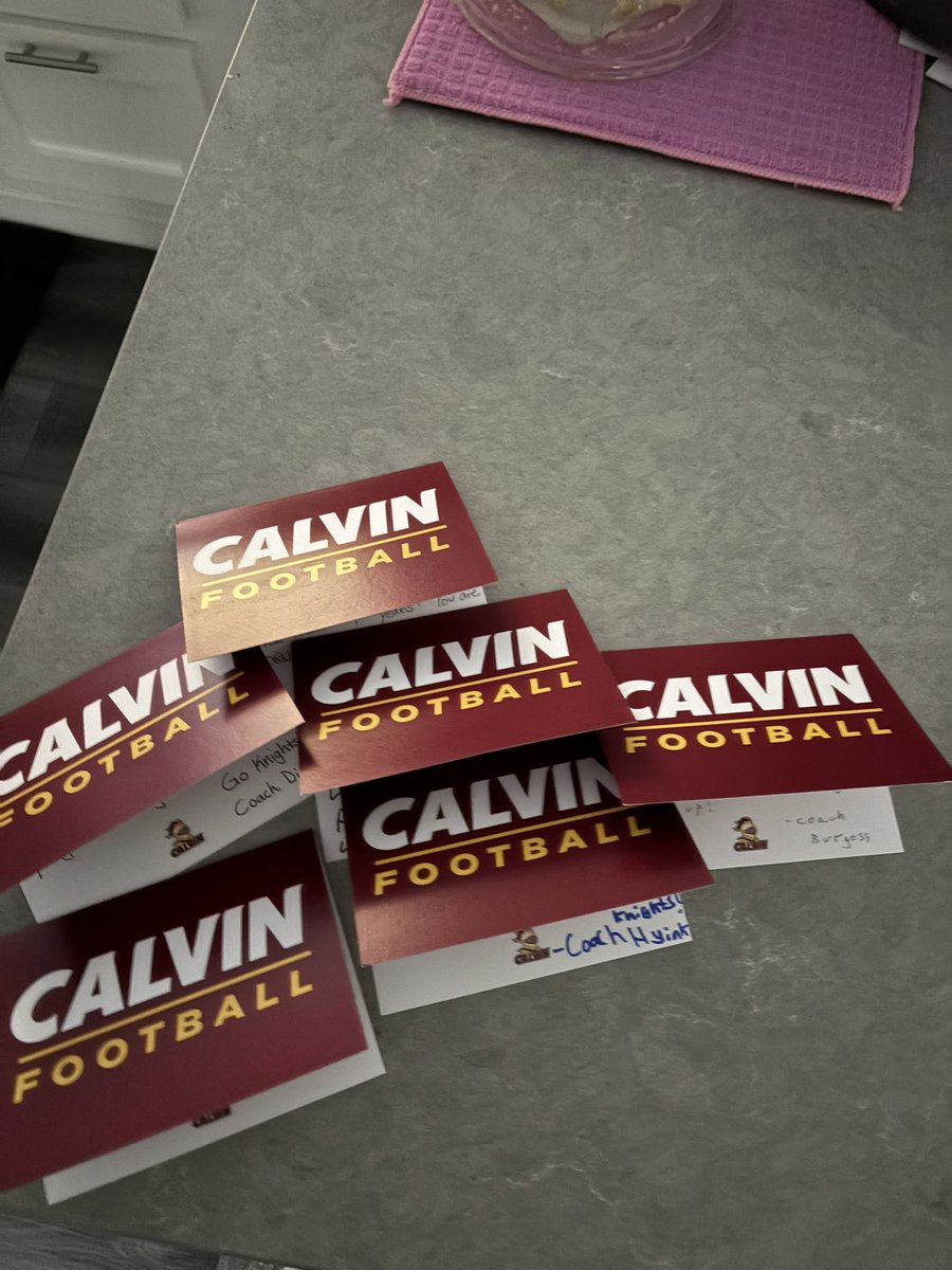 Always showing an insane amount of love! This truly is a special place🙏🏾 thank you <a href="/CalvinKnightsFB/">Calvin Knights Football</a> <a href="/CoachTrentFigg/">Trent Figg</a> <a href="/CoachBenDixon/">Ben Dixon</a> <a href="/CadenHyink/">Caden Hyink</a> <a href="/CoachLBell/">Lamar Bell</a> <a href="/CoachJBurgess1/">Jaiden Burgess</a> <a href="/CoachPackard35/">Daniel Packard</a>