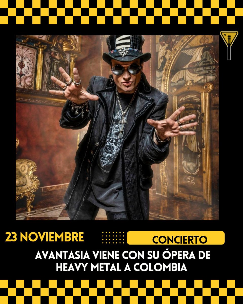La super banda de power y metal sinfónico Avantasia se presenta en Bogotá con su más reciente álbum de estudio, “Here Be Dragons”. 🐉

Toda la información aquí 😎👇
autopistarock.com/avantasia-vien…