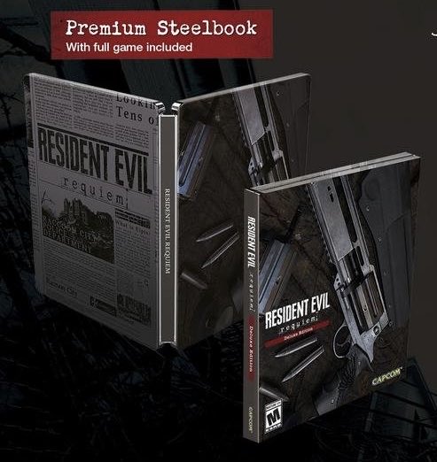 MreGame's tweet image. 🚨: رسمياً 

نسخة الديلوكس الفيزيائية مع الـ Steelbook للعبة Resident Evil Requiem: