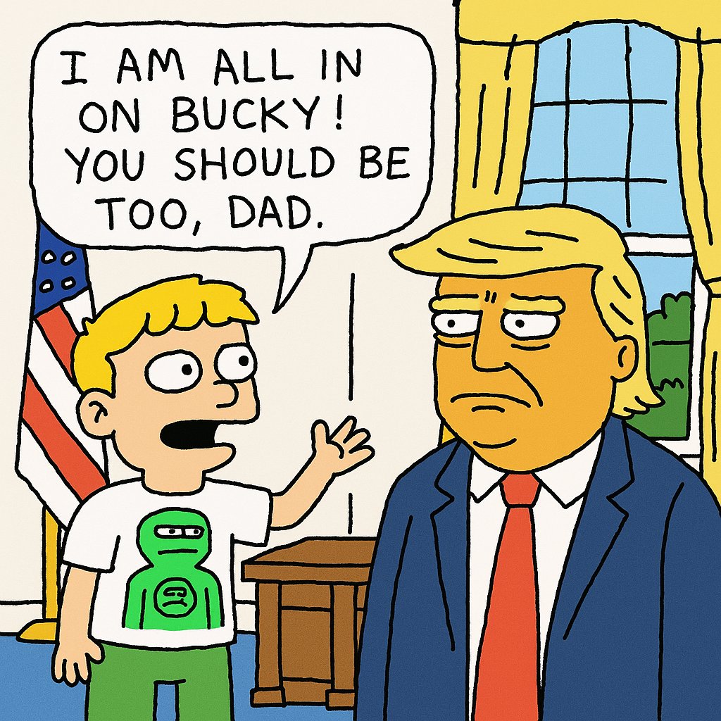 Nothing changes, $Bucky and BFC are still products that stay green

Max bullish 📈📈📈

<a href="/fartcoinbase/">Based Fartcoin 💨</a> <a href="/BuckyBonkFun/">Bucky</a>