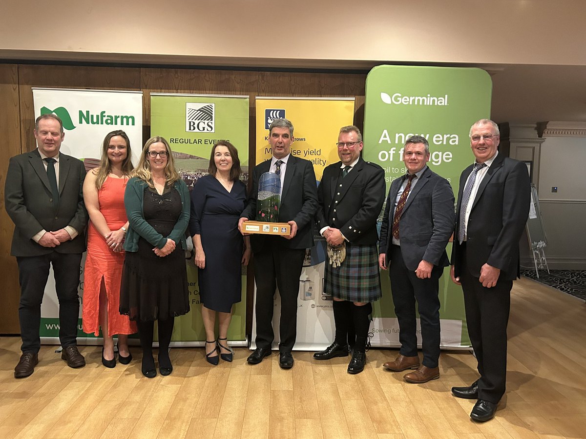 The winner of the BGS Grassland Farmer of the Year 2025 is James Henderson from <a href="/UlsterGrassland/">Ulster Grassland Society</a> 
Congratulations!