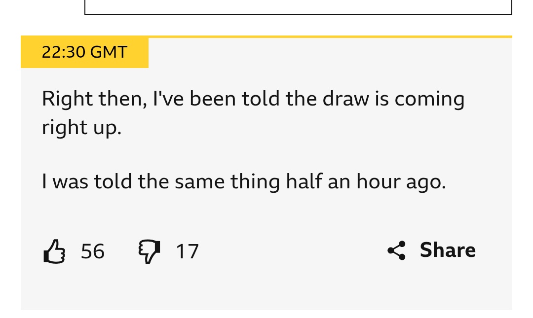 The perfect summary of any cup draw. #CarabaoCup