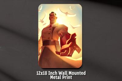 Robin_A_Downes's tweet image. Tin Medic Flapjack Aluminum Rigid Print 12x18 inch
Limited Number Now Available at streamily.com/RobinAtkinDown…
I'll be signing live tomorrow at 2pm!
#Tf2 #Medic