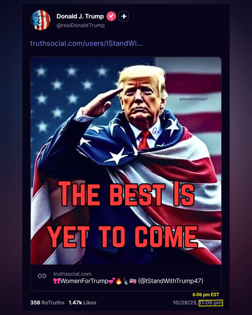 Frens, Trump went Q+ again.

🔥🔥🔥

Boom !!!