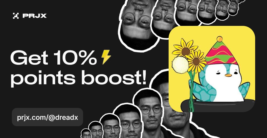 You need a ref code to join <a href="/prjx_hl/">Project X</a> and earn money with liquidity providing ? Use mine to get 10% more points for the TGE => prjx.com/@dreadx