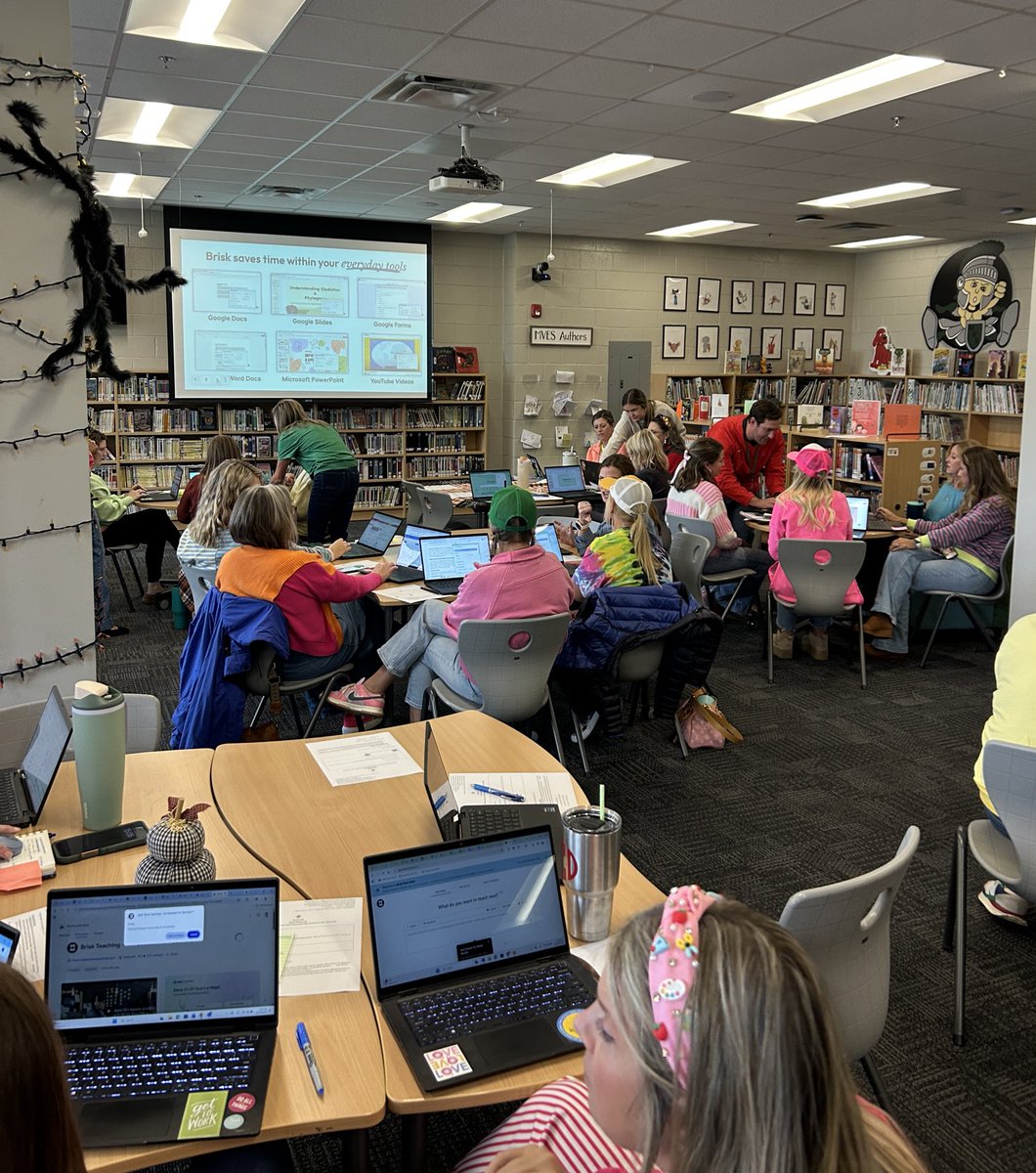 MVESGainesville's tweet photo. Our team explored @briskteaching this afternoon 💻 Thanks to our teachers for facilitating our work session 👏 #ThankATeacher #BeALearner #WorkSmarter @Hall_Schools https://t.co/P7qi2mvC14