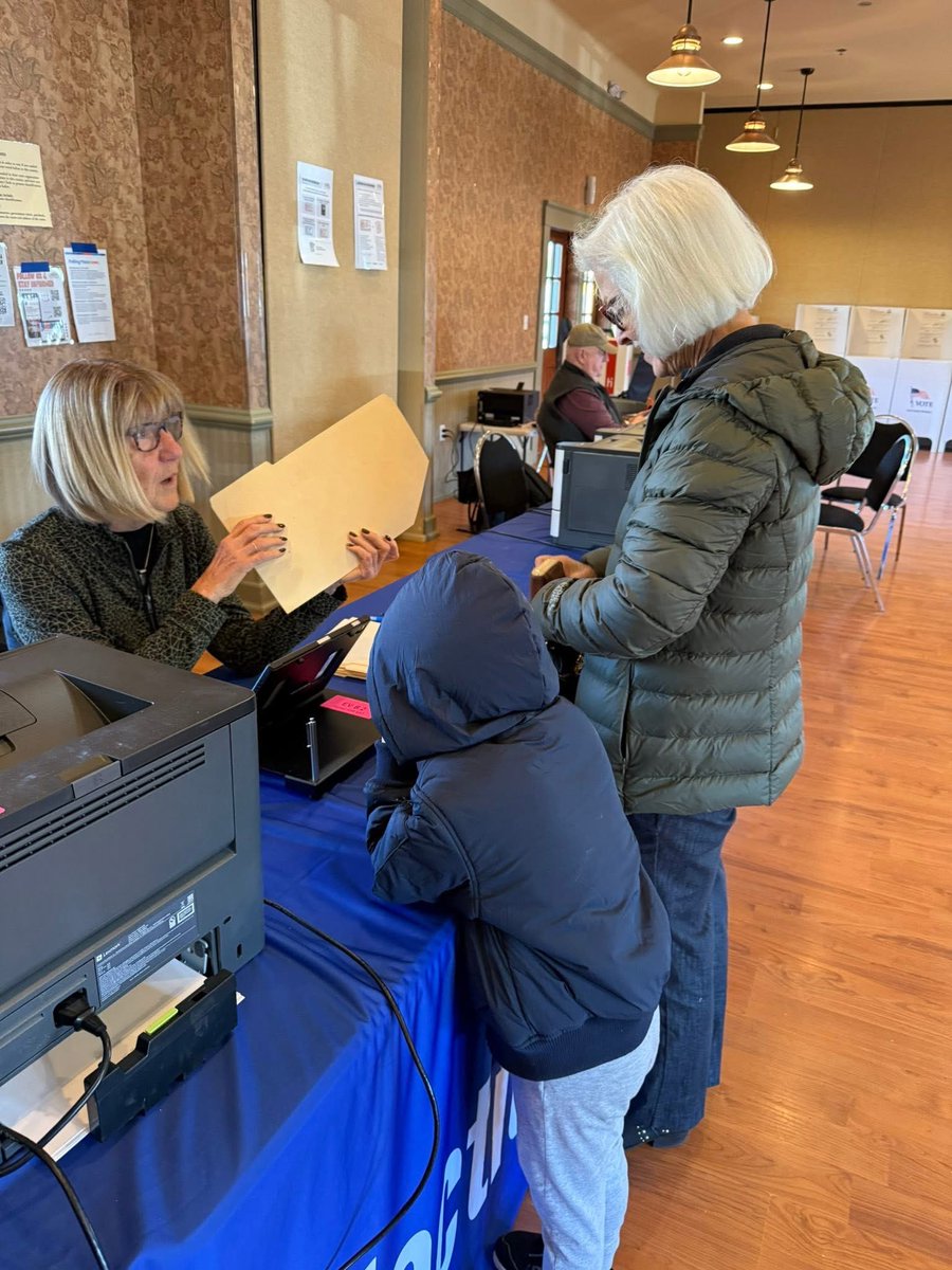 Today Susan and I voted early!! Our four-year-old grandson went with us and let EVERYONE working there know that his “Papa” is Dennis Mansfield - and that IF he had a drivers license (and a few more years on himself) HE‘D be voting for his grandfather today!