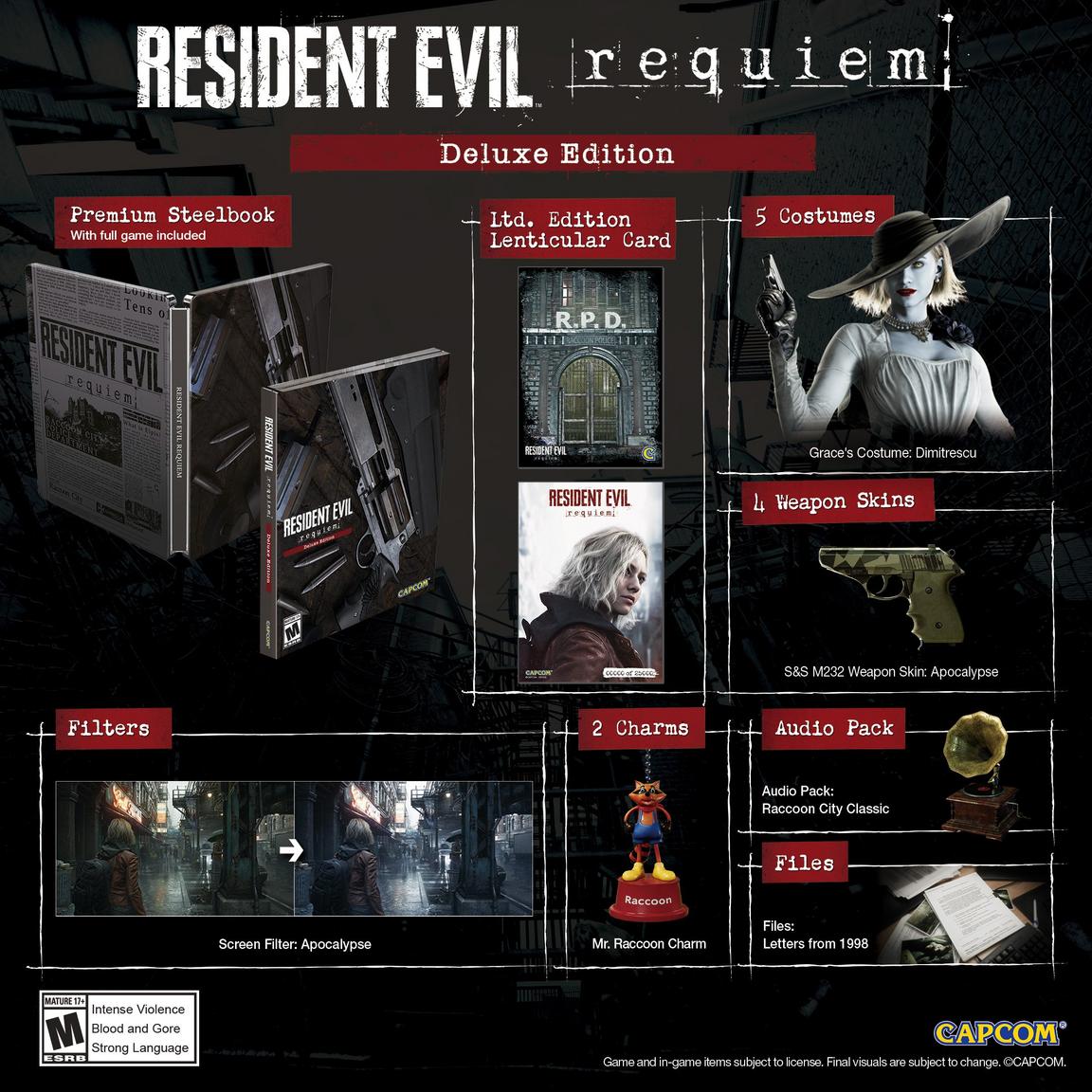 Pre-Order: Resident Evil Requiem Deluxe Edition and Steelbook (PS5/X/PC/S2) $89.99 via GameStop. ow.ly/BL2U50Xk4m8

Regular $69.99.
