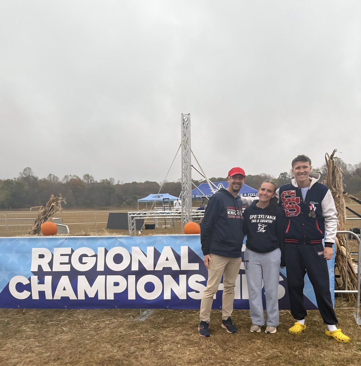 Congrats <a href="/SpotsyRunning/">SpotsyRunning</a>, coaches &amp; runners!!

Boys &amp; Girls Cross Country finished a great season with strong finishes in the Region 4B XC Championship. 

Special congratulations to Addison Shade &amp; Jayden Wallace for running their way into the State Meet!!

⚔️🛡🏃‍♀️🏃‍♂️ <a href="/FLSVarsity/">FLS Varsity</a>