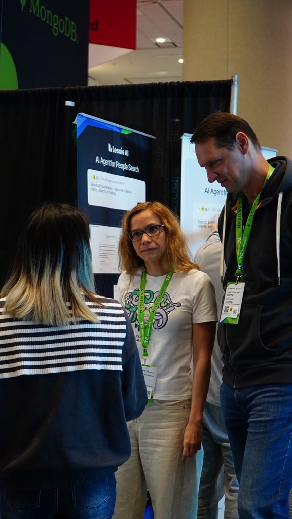 yyaannjun's tweet image. What an incredible 3 days at #TechCrunchDisrupt 2025. 

We met so many brilliant founders, builders, and investors, and received tons of inspiring feedback about Lessie AI.

Huge thanks to everyone who stopped by and shared ideas, you’re helping us make People Search smarter than…