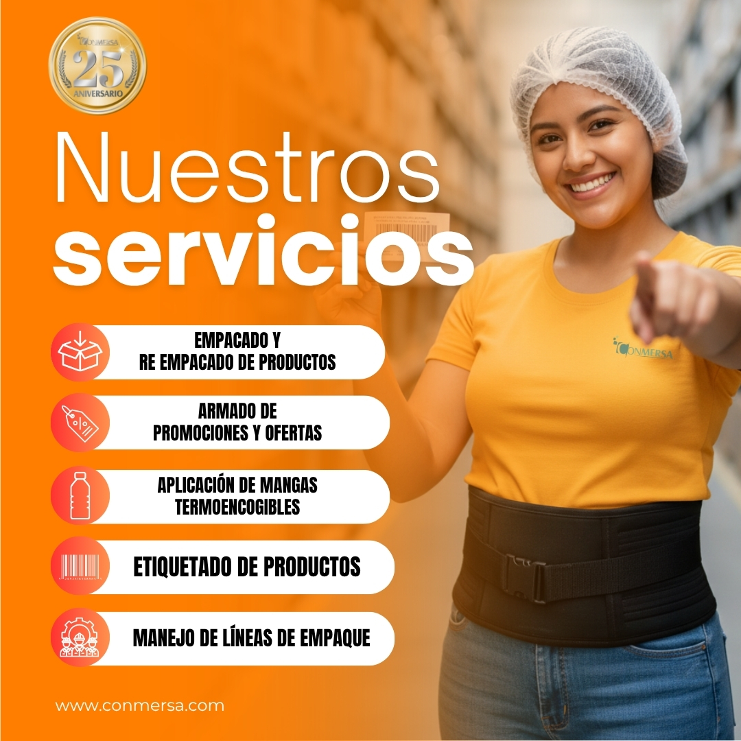 ConmersaSAdeCV's tweet image. ¿Quieres saber todo lo que podemos hacer por ti? 👀 Aquí te dejamos un vistazo de nuestros servicios 🤝🏼💯

🔗 bit.ly/3LGN3sO

#conmersa #servicios #maquila #empaques #Embalaje #etiquetas #ARMADO