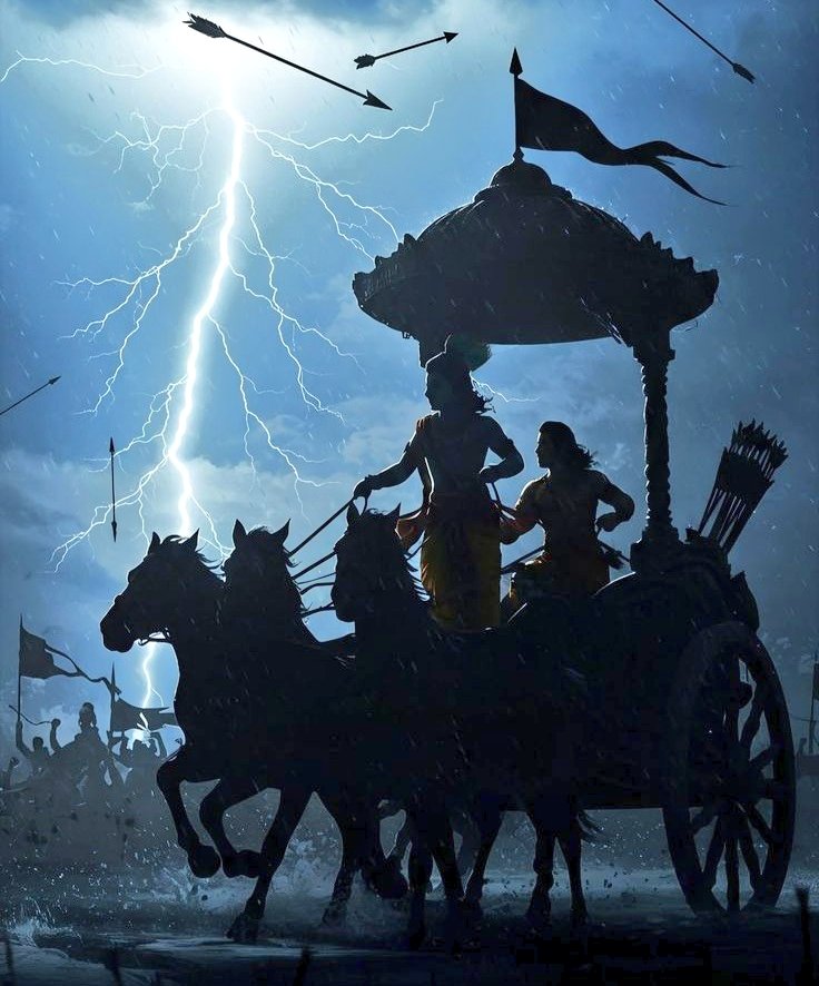 मन का अर्जुन कह रहा है मैं संन्यास लूंगा,
श्री कृष्ण कह रहे हैं पार्थ तुम युद्ध करो..!

राधे राधे 🙏👏
सुप्रभात
Good Morning