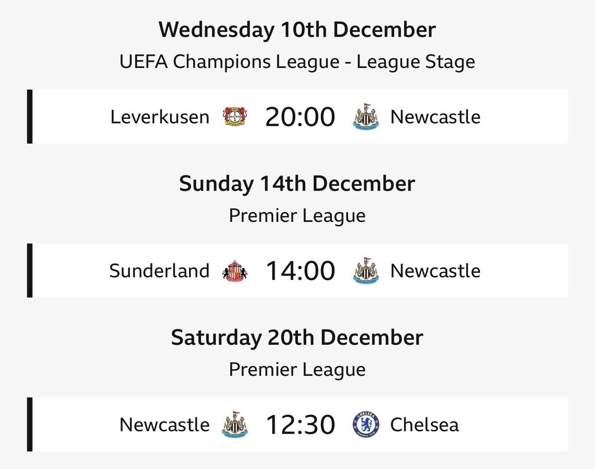 Jimbo_C1987's tweet photo. Although I would say that was a “good tie” to get in the Quarters. It’s worth pointing out where that fixture slots in and what have around that time - could be a season defining couple of weeks #nufc https://t.co/cJnfRF40IG