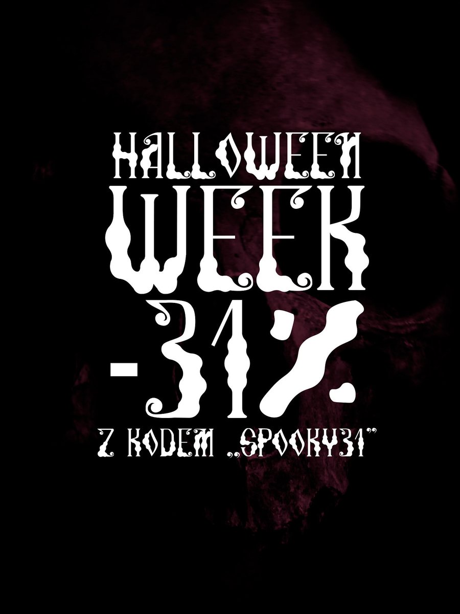 Trik czy drip? 👻

Z kodem SPOOKY31 leci -31% na wybrane fity do 06.11 włącznie. 

Halloween nigdy nie wyglądało tak dobrze 🕸️

7more7.com/sklep