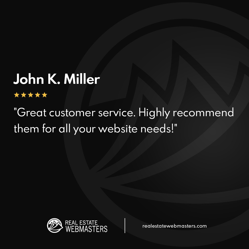 webmastersre's tweet image. Thank you for your kind words, John and Michael! We appreciate you taking the time to share your feedback.

#ClientTestimonial #realestate