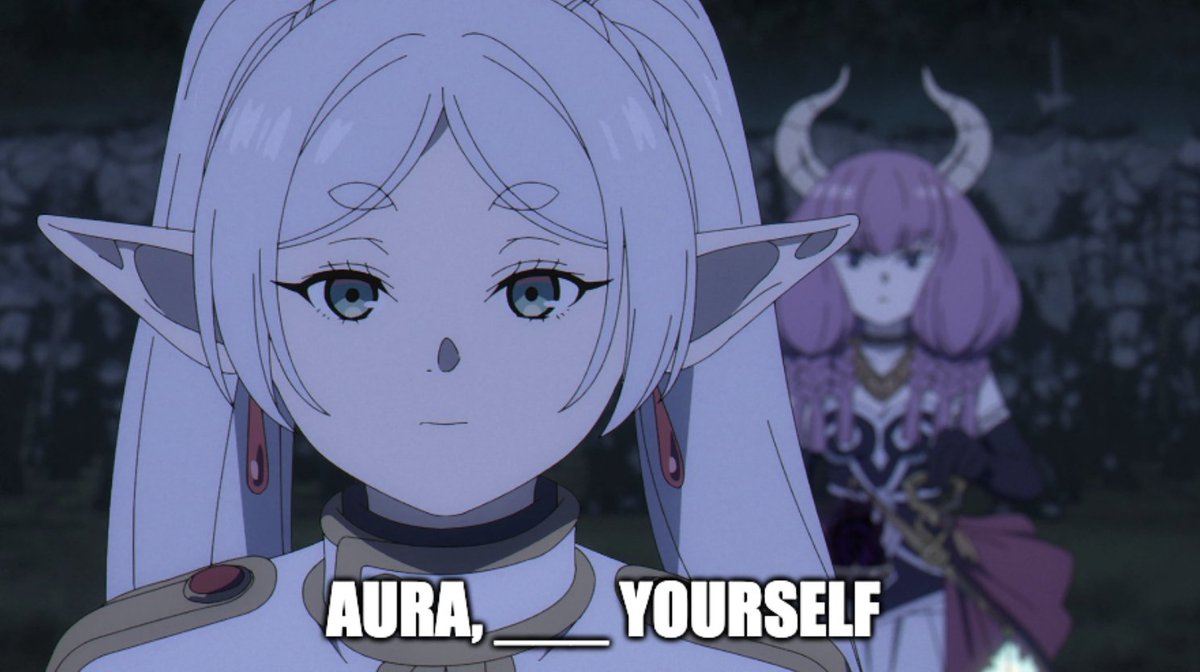 Datastorydesign's tweet image. This is peak Aura farming #frieren