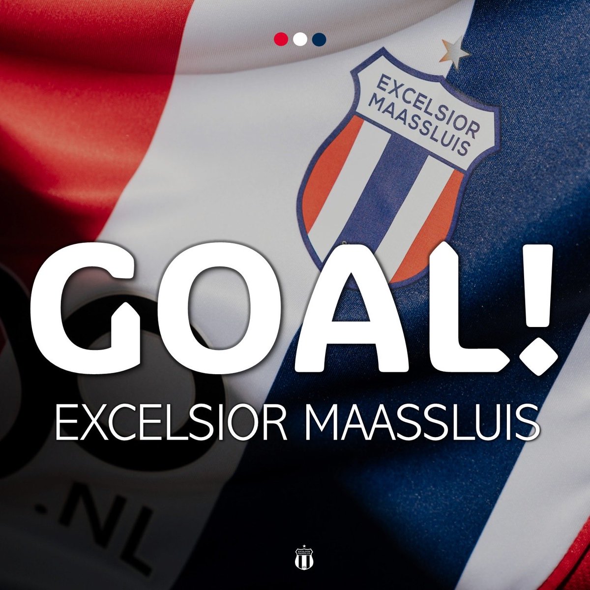 excelsiorm's tweet photo. 120. Doelpunt Excelsior Maassluis!!
Na een scrimmage voor de goal is het Nagtegaal die de bal als laatst raakt en tegen de touwen jaagt!
#EXCexc (1-0) https://t.co/3x7IpjW0JI