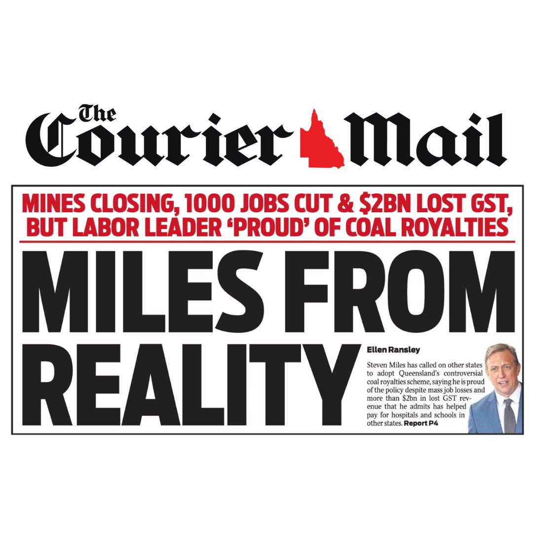 Not only has Steven Miles failed to stand up to his Labor mates in Canberra to fight for Queensland, he has now admitted he supports the unfair distribution of GST that is ripping $2.3 billion away from Queensland this year. 

He said he’s “proud” Queensland’s money is being sent