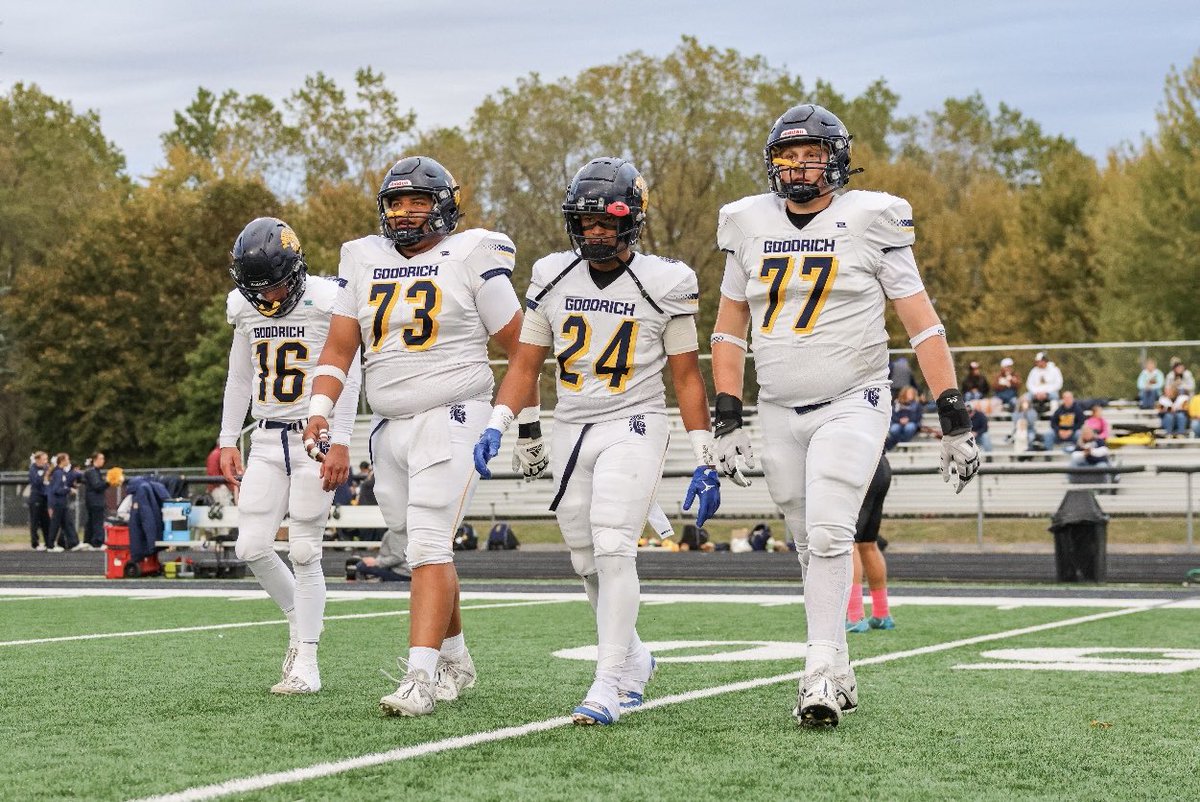 ‼️ WEEK 9 HIGHLIGHTS ‼️

hudl.com/v/2T4diH

9-0✅
2ND TEAM IN SCHOOL HISTORY TO GO UNDEFEATED ✅
PANCAKES ✅
TFLS✅
<a href="/MartianFB/">Goodrich Martian Football</a> <a href="/PrepRedzoneMI/">Prep Redzone Michigan</a> <a href="/sixstarfootball/">Six Star Football | PLUS+</a> <a href="/CoachRustman/">Jack Rustman</a> <a href="/Coach_Rock/">Brian Rock</a> <a href="/CoachRoscoByrd/">Rosco Byrd Jr</a> <a href="/CoachHaydenMace/">Hayden Mace</a> <a href="/CoachGus90/">Niklas Gustav, CSCS</a> <a href="/CoachJurasin/">JT Jurasin</a> <a href="/CoachPostmaGV/">Nick Postma</a> <a href="/Coach_Gus/">Kenny-Ray Augustus</a>