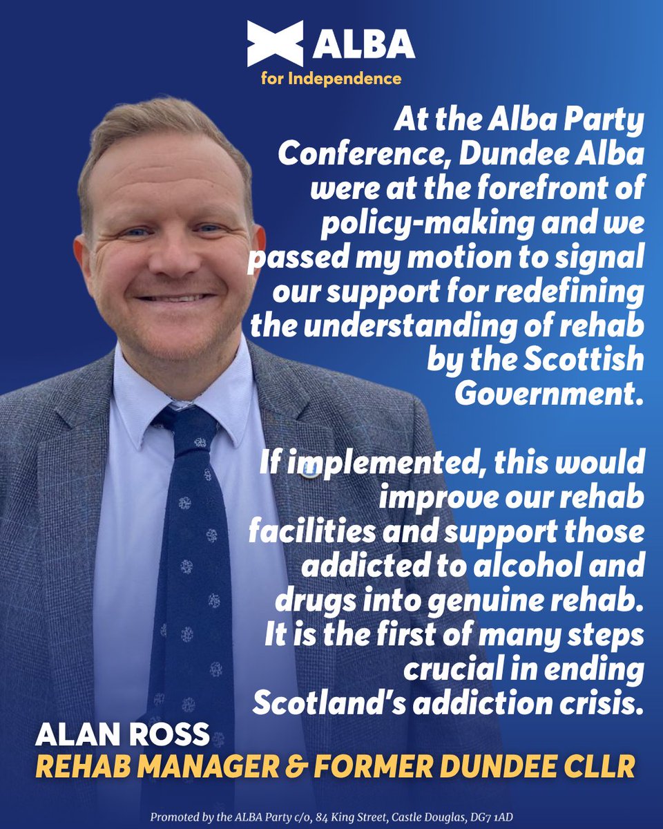 Dundee Alba making a difference!

Vote <a href="/AlbaParty/">ALBA Party</a> for Independence and to help fight the addiction crisis in Scotland.

#dundee #ScottishPolitics #Scotland #holyrood #addiction #politics #rehab #albaparty #ScottishIndependence #Indy #alba #maxtheyes