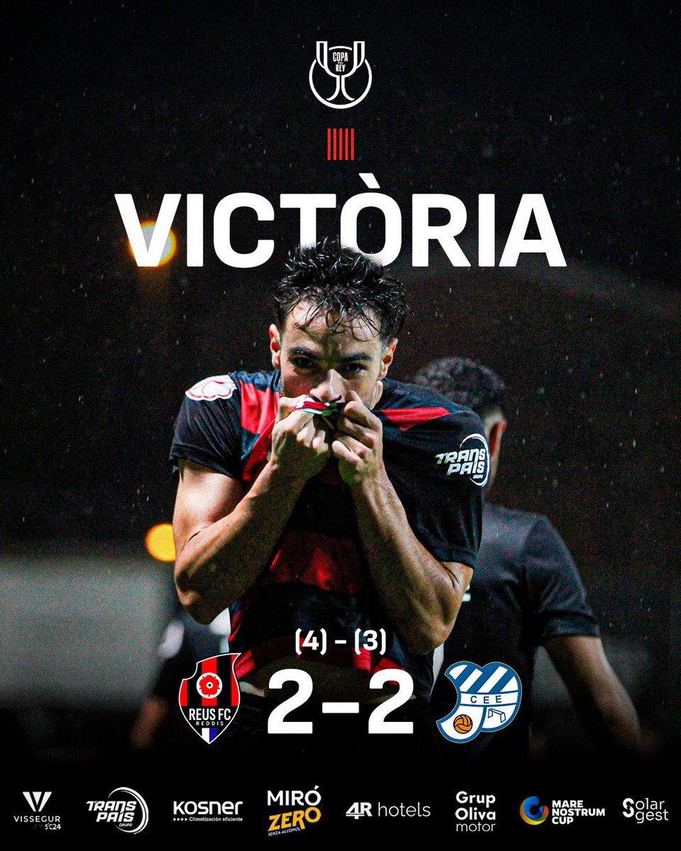 🏆 FINAAAAAAAAAAAL! ❤️🖤❤️🖤

Això és REUS. AIXÒ ÉS EL FUTBOL VERMUUUUUT 🥃