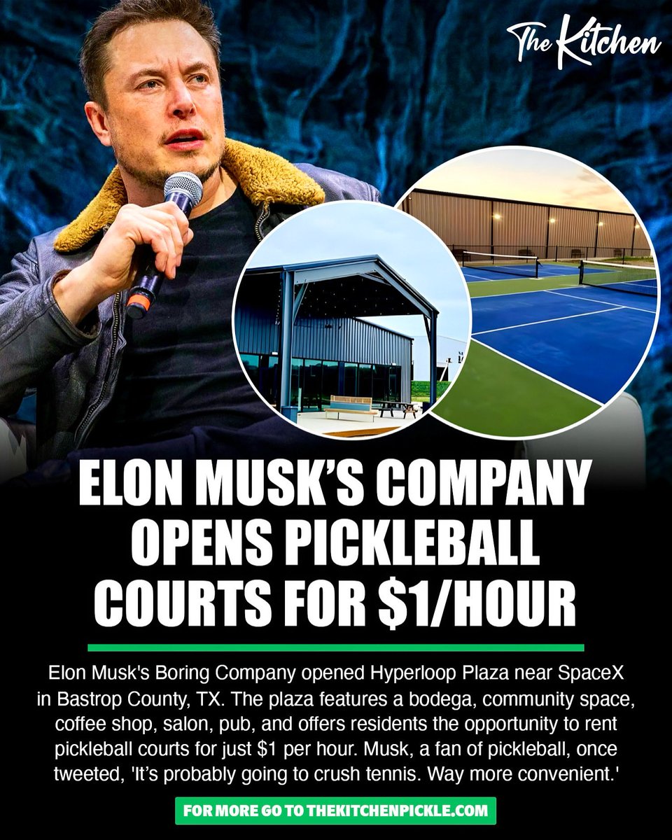 The Kitchen Pickleball 👨🏻🍳 tweet media