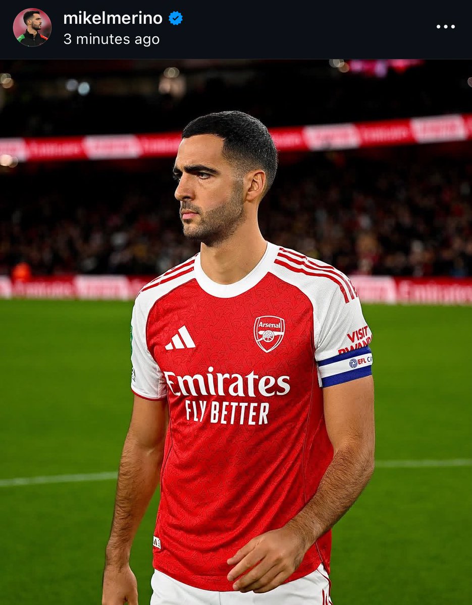 DailyAFC's tweet image. 📲 Mikel Merino on Instagram.

🗣️ ‘PROUD and HONOURED! To have the chance to represent this club and group of players as a captain tonight was unbelievable. Thank you everyone for the messages and support. Not a better way to do it than with the win and the ticket to the next…