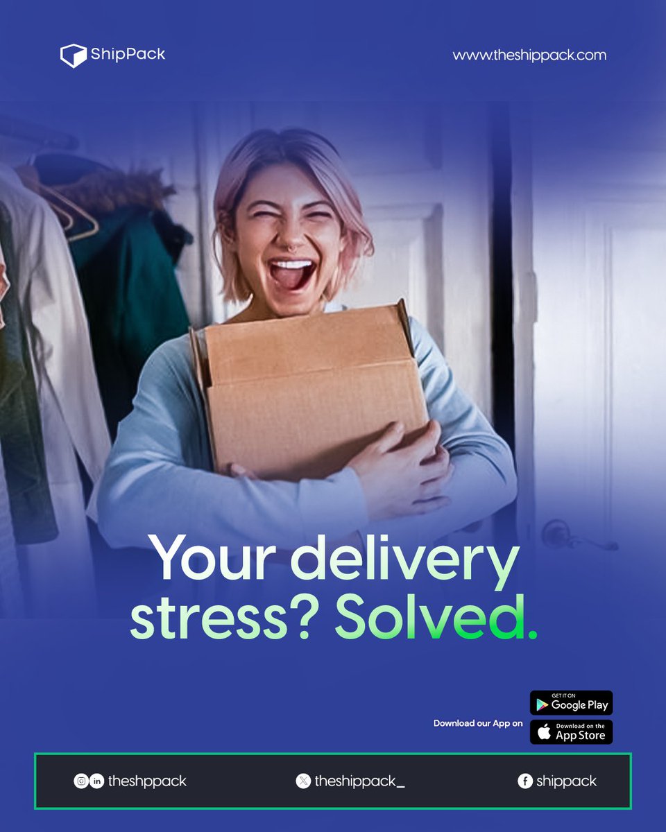 TheShipPack_'s tweet image. We empower drivers to earn on their terms and connect logistics companies with customers to boost their income. 

Join us in creating a sustainable logistics ecosystem for your business

#ShipPack #LogisticsRevolution #EmpowerDrivers #EcoFriendly #SustainableDelivery